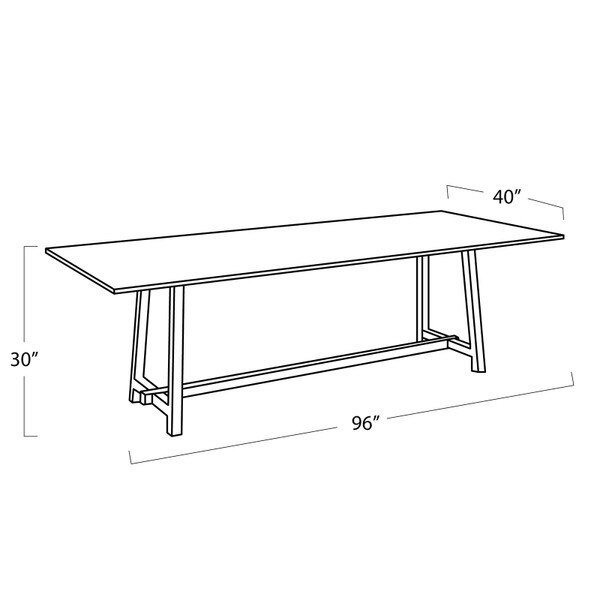 Bozeman Drop Leaf Harvest Table - Live from Detroit™